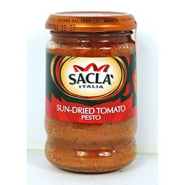Sacla -Sun-Dried Tomato Pesto - 190g (Pack of 6)