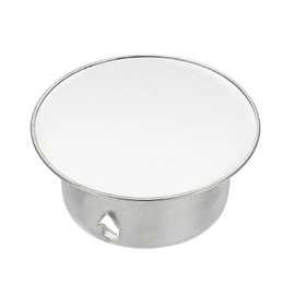 PATIKIL Chimney Hole Cap, 76mm(3 Inch) Adjustable Round Stainless Steel Flue Hole Cover Stove Pipe Cap Pipe Cover for Kitchen Balcony Sewer, Silver Tone