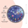 Kiddus Children's Wall Clock Analogue Time Teacher with Time Learning