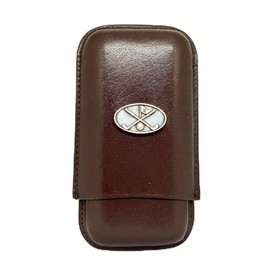 Cigar Cutters by Jim Golf Clubs 3-Finger Cigar Case – Leather Cigar Case