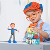 Blippi Talking Figure, 9-inch Articulated Toy with 8 Sounds and