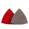 Z-LEAP Diamond Triangular Sandpaper Sheet Discs Sanding Pads for for