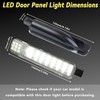 LED Door Interior Panel Courtesy Lights Door Warning Lamp Compatible
