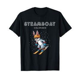 Steamboat Colorado - Funny Ski Rabbit T-Shirt
