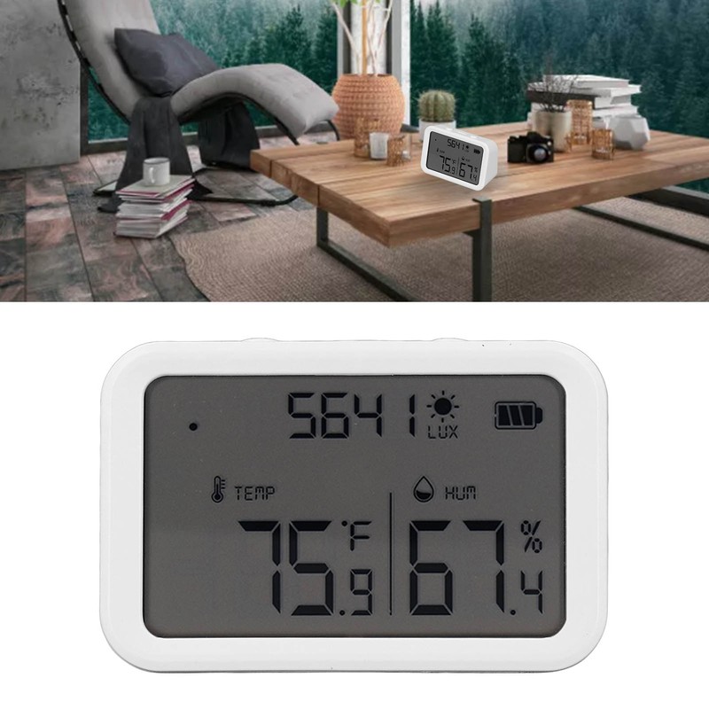 WiFi Smart Thermometer Hygrometer Indoor Wireless Temperature Humidity Sensor with