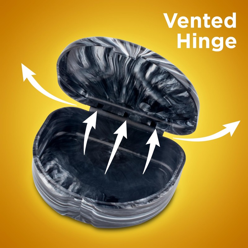 Practicon Marble Retainer Cases, Orthodontic Aligner Case, Mouth Guard Holder