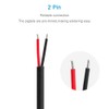 ALITOVE 5 Pairs 2 Pin 2 Core Male Female Plug