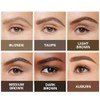 Eyebrow Stamp Stencil Kit for Women Dark Brown, Waterproof &