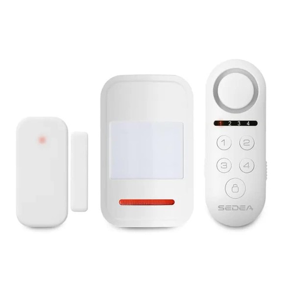 Mini Wireless Door Alarm, 105 dB