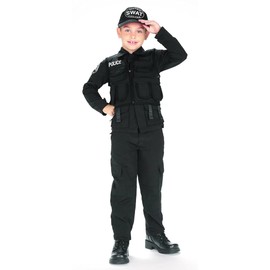 Rubies S.W.A.T. Police Costume for Kids, Boy's Small