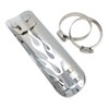 Mirai.2022 Motorcycle Muffler Guard Exhaust Pipe Muffler Cover Fire Flame