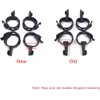 4 Pieces Motorcycle Headlight Mask Rubber Fix Mounts Strips Motocross