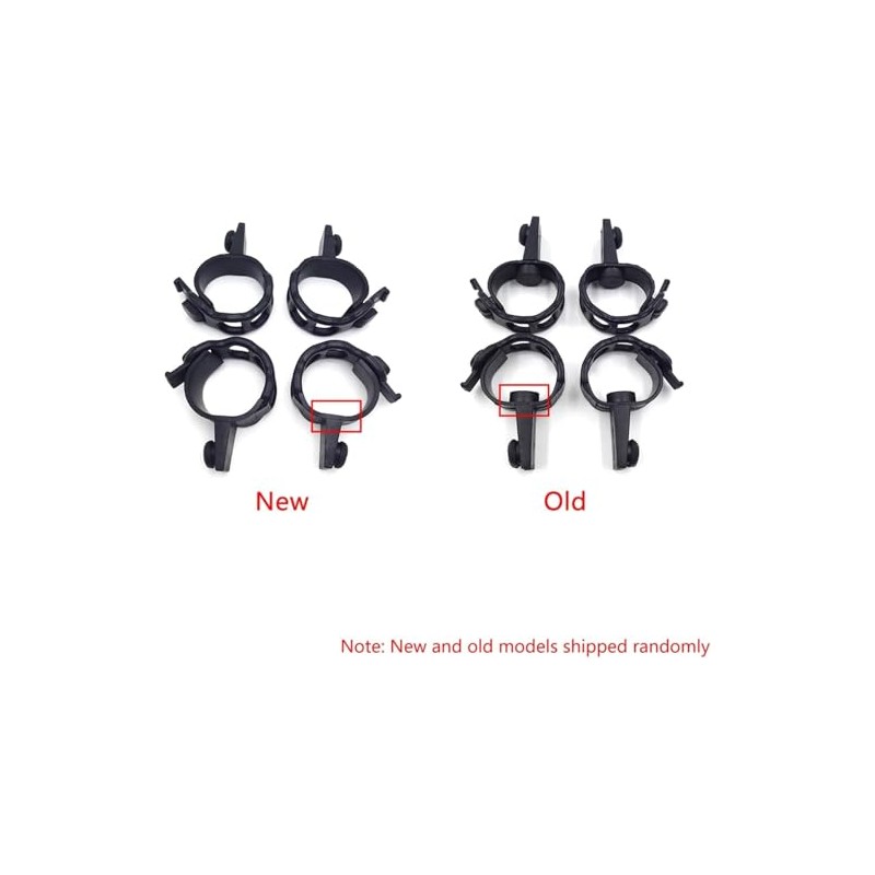 4 Pieces Motorcycle Headlight Mask Rubber Fix Mounts Strips Motocross