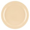 GET DP-509-T Melamine Round Dinner Plates, 9", Tan (Set of