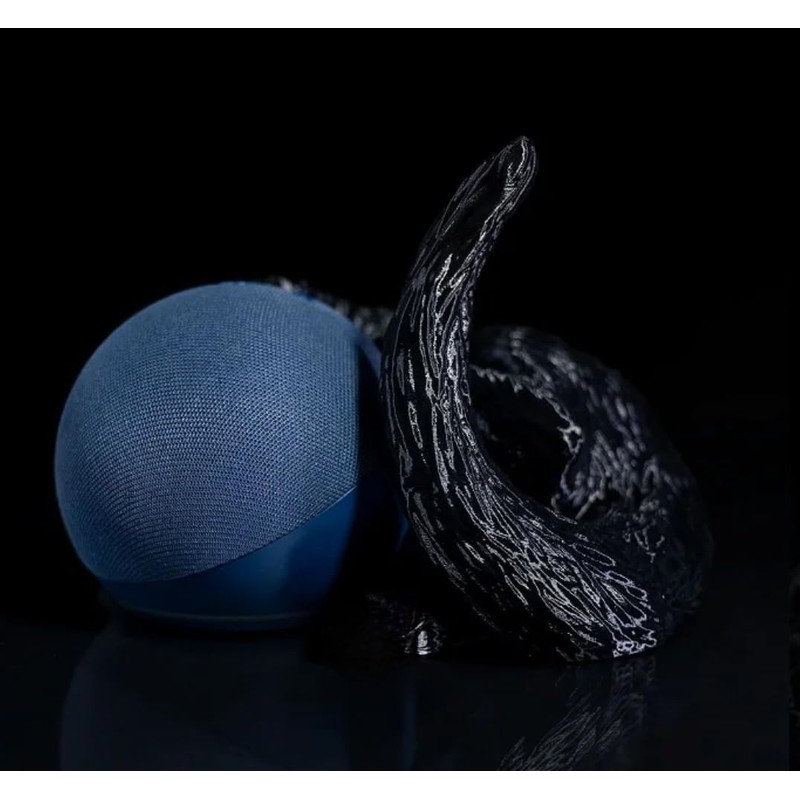 Bikerbeat Stand Base Gatito Compatible con Alexa Dot Echo 4