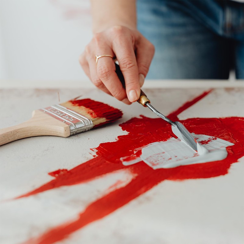 Pro Art Bristle Hake Paintbrush, White