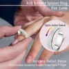 Anxiety Ring for Women Fidget Spinner Ring Fidget Toys Adults