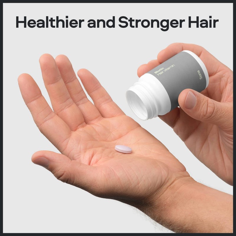 Sons 3 Month Biotin Supplement (Capsules) - Hair Growth Vitamins