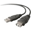 Belkin 1.8m Tradepack USB Extension Cables Ato A - Grey