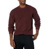 GUESS Men's Long Sleeve 2 Tone Waffle Brendon Sweater, Jet