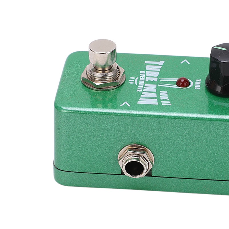 Guitar Effect Pedal TUBE MAN Overdrive Mini Adjustable Instrument Accessory