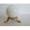 Solid Brass Crystal Gemstone Sphere Holder/Stand/Display