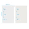 Happyaokeland Address Book Refill Pages 648 Contacts (236 Replacement Pages