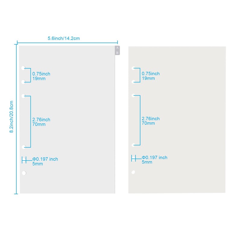 Happyaokeland Address Book Refill Pages 648 Contacts (236 Replacement Pages