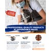 Extra Large 2-Sided Undercoat Rake for Dogs & Cats, Dog