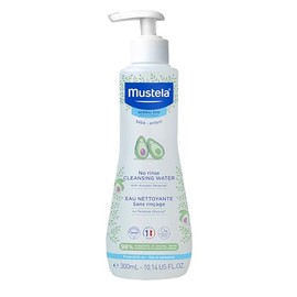 Mustela Agua limpiadora para bebés, agua micelar sin enjuague, con aguacate natural y aloe vera, para cara, cuerpo y pañal del bebé, paquete de 1 o 2 unidades, varios tamaños