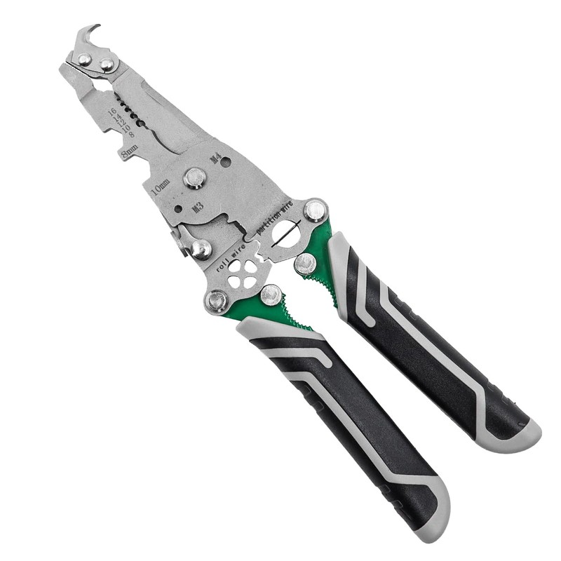 Nicear Multifunctional Wire Strippers Crimper 18 In 1 Foldable Wire
