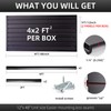 Slatwall Panel Garage Slat Wall Storage Systems, PVC Slat Wall