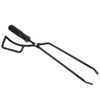 Fireplace Tongs Fire Pit Charcoal Clip Stainless Steel Grill Tongs