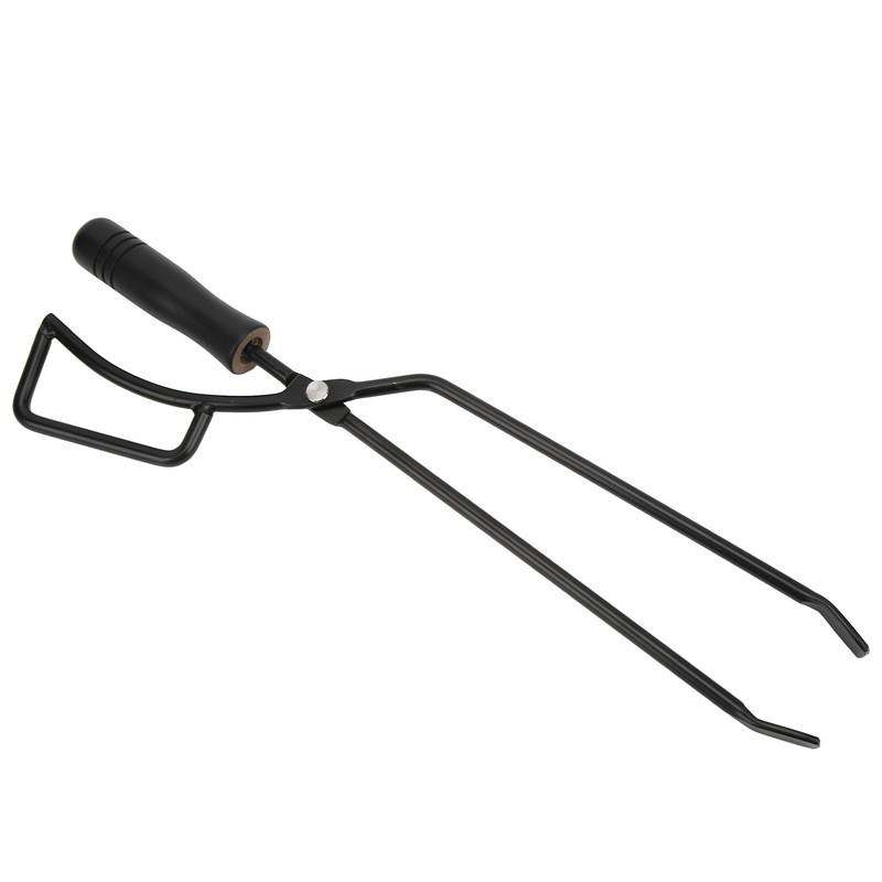 Fireplace Tongs Fire Pit Charcoal Clip Stainless Steel Grill Tongs