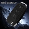 3 Button Remote Key Casing, Car Key Flip Key Remote