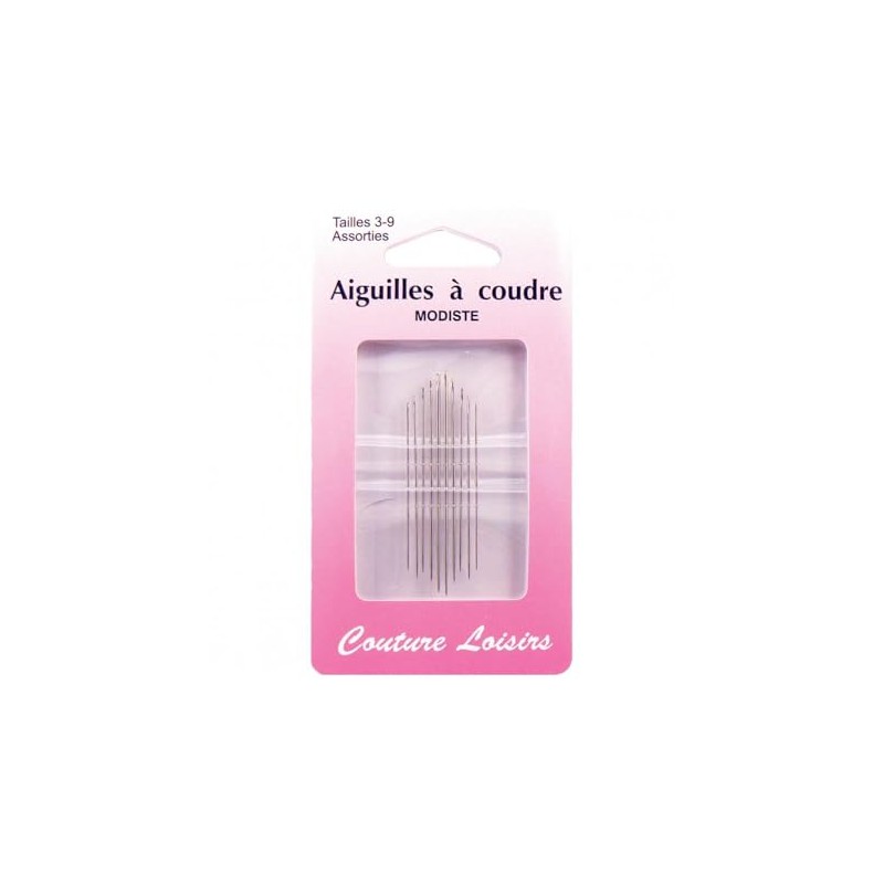 Hemline H207.39 | Straw/Milliner Hand Sewing Needles | Sizes 3