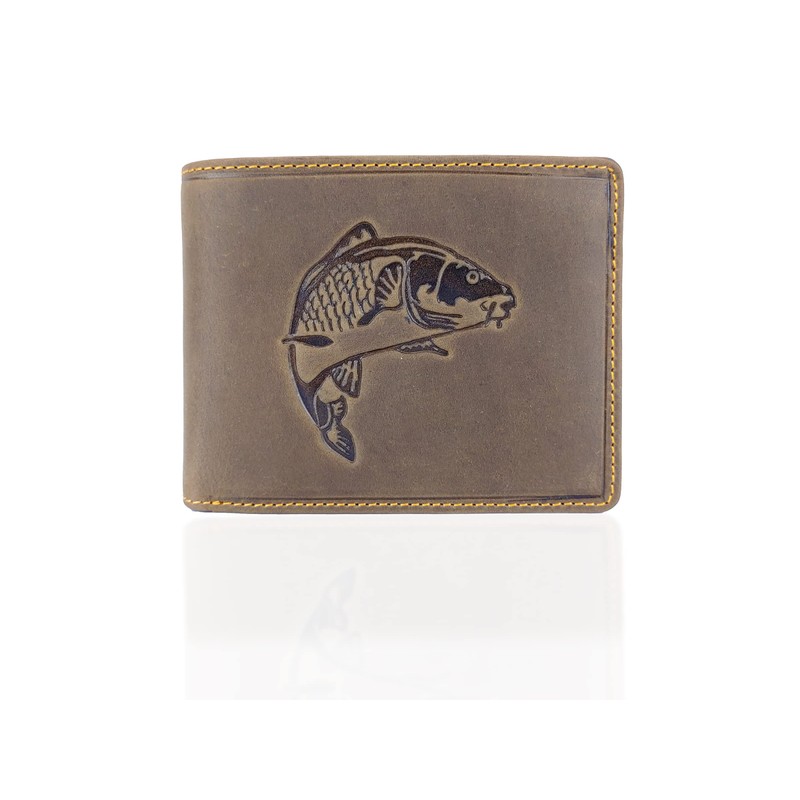 GREEN DEED Genuine Leather Men's Wallet - Large Leather Wallet