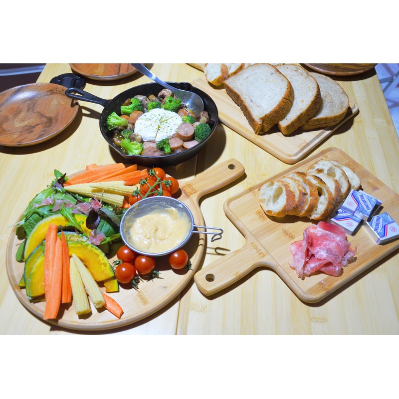 KAKURI Cutting Board, Square 13.4, 15.0 inches (38 cm), Set