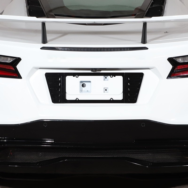 Daeiclru License Plate Cover Frame Compatible with Corvette C8 2020-2023,