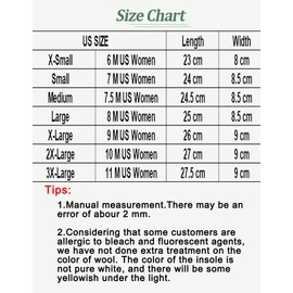 Bacophy 2 Pairs Genuine Thick Sheepskin Fleece Insoles for Women, Premium Warm Fluffy Wool Replacement Cozy Breathable Inner Soles for Shoes Boots Slippers