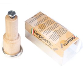 Mastertec Nutcracker and Almond Geppetto ; Almond Crusher in Wood and Stainless Steel; Walnut Split; Made 100% in Italy.