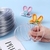 ArrErr Aluminum Armature Wire 20mx1.5mm Transparent Plastic Coated Metal Shaping