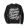 Lustiger Weihnachtspyjama Squad Familienurlaub Merry Xmas Party Sweatshirt
