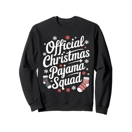 Lustiger Weihnachtspyjama Squad Familienurlaub Merry Xmas Party Sweatshirt