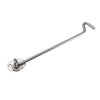 Cast Iron Galvanised/Silver Cabin Hook and Eye Shed Gate Door