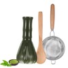 3 Pcs Traditional Matcha Whisk Set,Matcha Set Kit,Matcha Tea Set