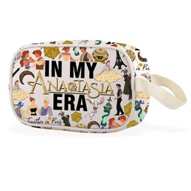 Princess Movie Gift Musical Inspired Zipper Clear Makeup Bag Princess Fans Gift (AnastaEra Cbag EU)