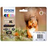 Epson C13T37984020 X-Large Inkjet Cartridge - Black/Yellow/Magenta/Cyan (Pack of 6)