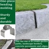 WHLZYEVA Landscape Curb Trowel Edger, Curb It Yourself, Curb and