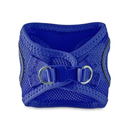 Youly Reflective Mesh Dog Harness Blue XX-Small/X-Small